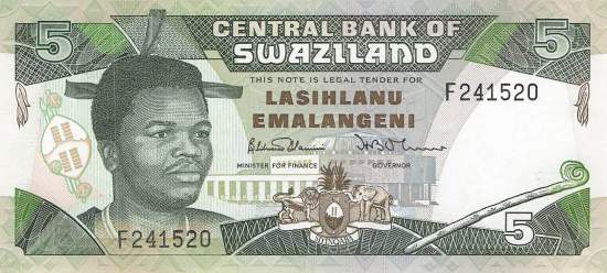 5 Emalangeni
